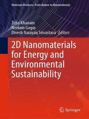 cover image of 2D Nanomaterials for Energy and Environmental Sustainability